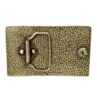 Vintage Colt Revolvers Brass Western Belt Buckle by Rockmount Ranch Wear, solid brass with western wear style