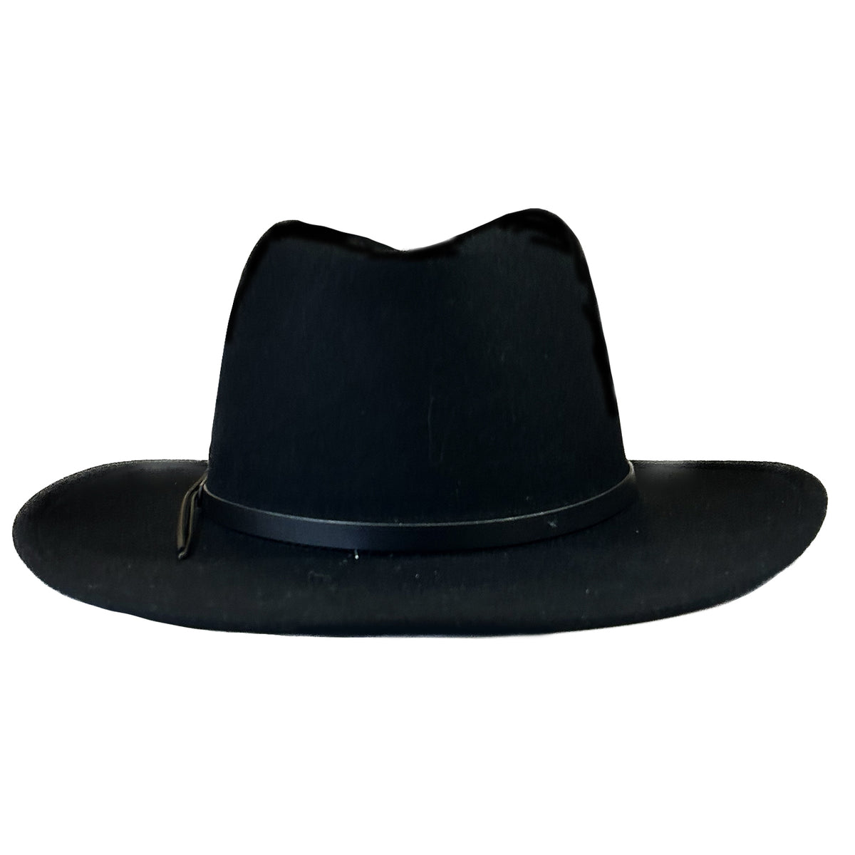 Crushable Black Felt Denver Western Hat - Rockmount