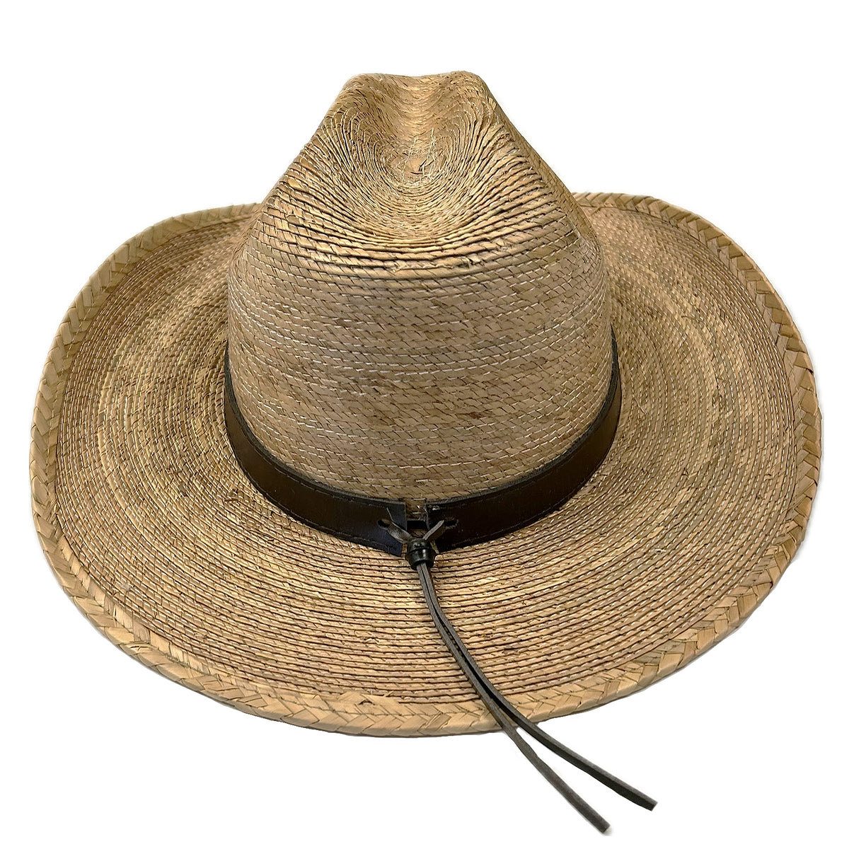 Palm Leaf Straw 2-Tone Pinch Western Hat - Rockmount