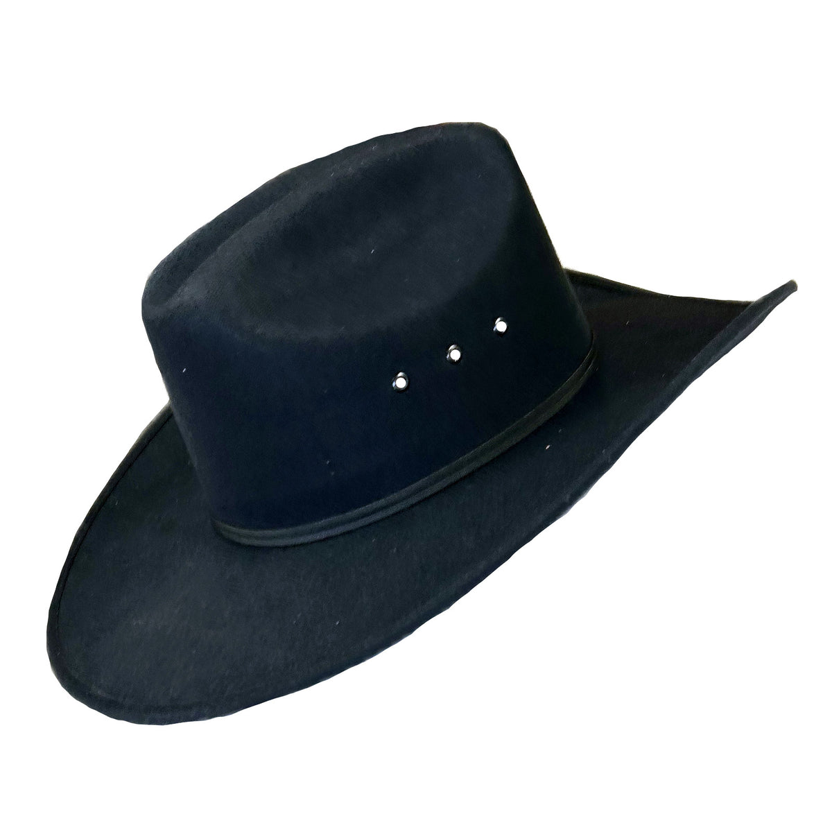 Kid's Black Ultra-Felt Western Hat - Rockmount