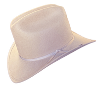 Kid's Buck Wool Felt Western Cowboy Hat by Rockmount Ranch Wear in light tan wool felt with 4 inch crown