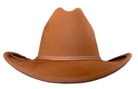 Kid's Sorrel Wool Felt Western Cowboy Hat by Rockmount Ranch Wear, wool felt cattleman crown hat