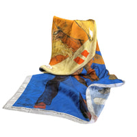 Limited-Edition Standing by the Girls Silk Scarf by Donna Howell-Sickles from Rockmount Ranch Wear, silk scarf