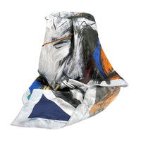 Limited-Edition Cowgirl Hats Off Silk Scarf by Donna Howell-Sickles from Rockmount Ranch Wear, 100 silk
