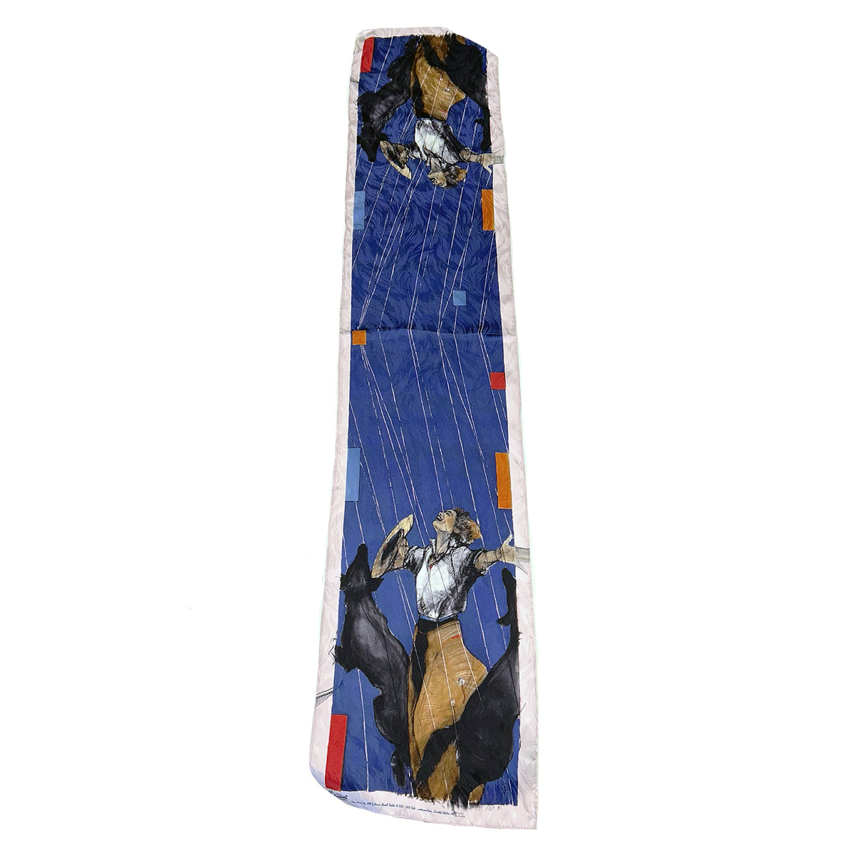 Limited-Edition Rain Dancer Silk Scarf by Donna Howell-Sickles from Rockmount Ranch Wear, wild rags scarf