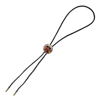 The Duke John Wayne Western Bolo Tie by Rockmount Ranch Wear with leatherette cord and bolo tie accessory