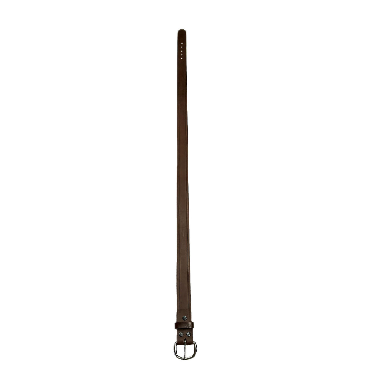 Classic Genuine Brown Leather Western Belt - Rockmount