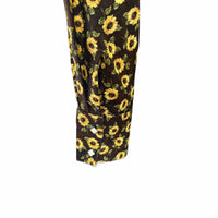 Women's Vintage Brown Sunflower Print Western Shirt by Rockmount Ranch Wear with floral snap button shirt