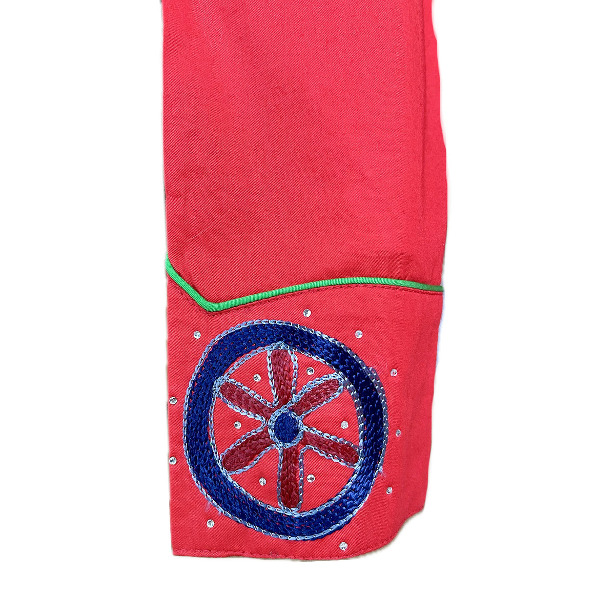 Women's Red Porter Wagoner Embroidered Western Shirt - Rockmount