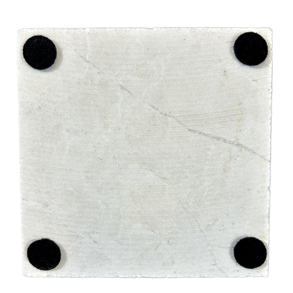 Vintage Indian Chief Western Marble Coaster by Rockmount Ranch Wear, white marble coaster with black dots