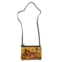 Wild West Show 101 Ranch Leather Western Purse by Rockmount Ranch Wear, handmade genuine leather with Comanche artwork