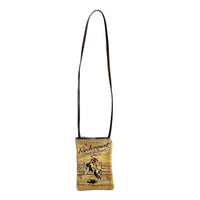 Rockmount Bronc Leather Western Purse with Brown Back by Rockmount Ranch Wear, genuine leather strap