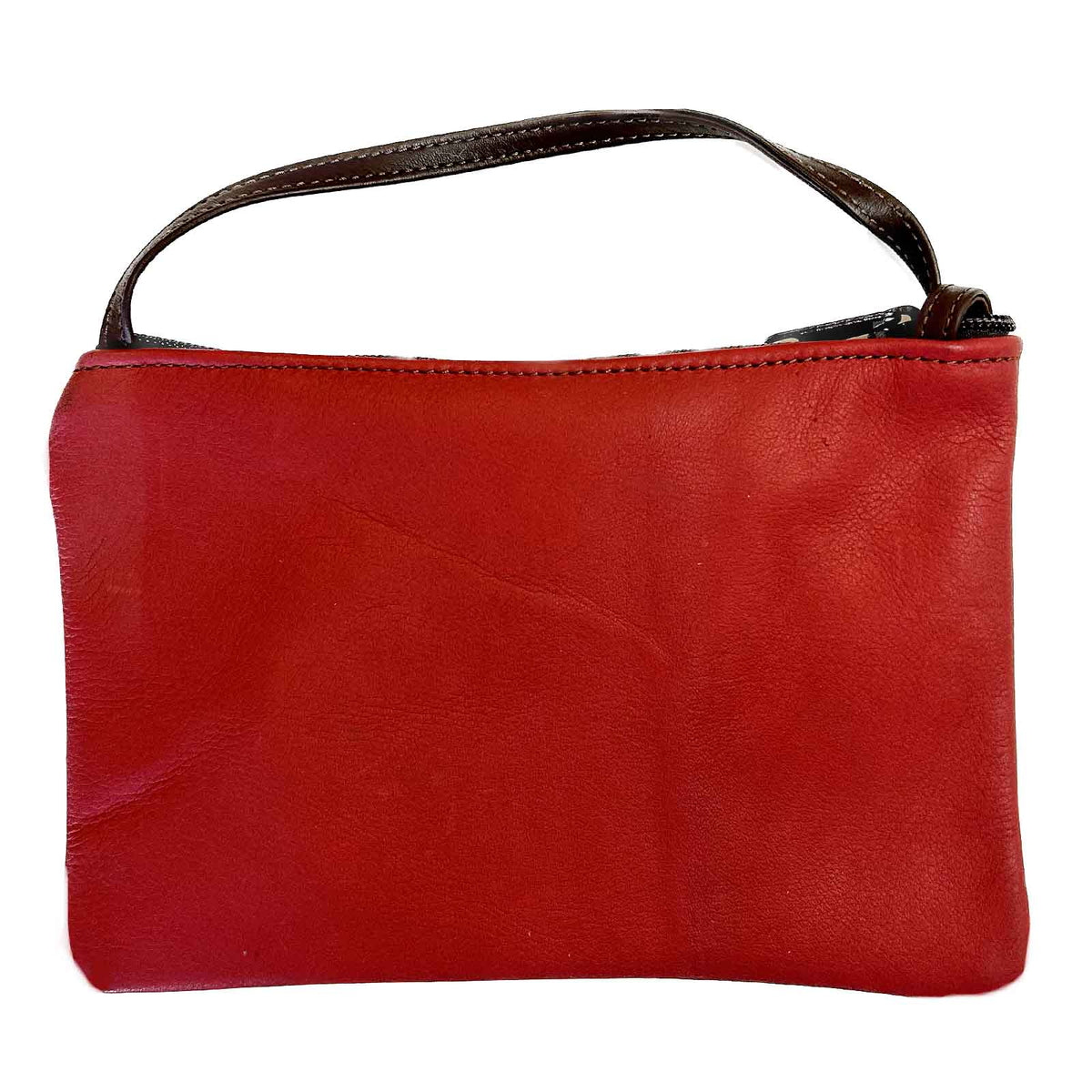 Route 66 Leather Western Purse in red by Rockmount Ranch Wear, genuine leather with adjustable strap