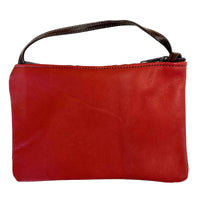 Route 66 Leather Western Purse in red by Rockmount Ranch Wear, genuine leather with adjustable strap