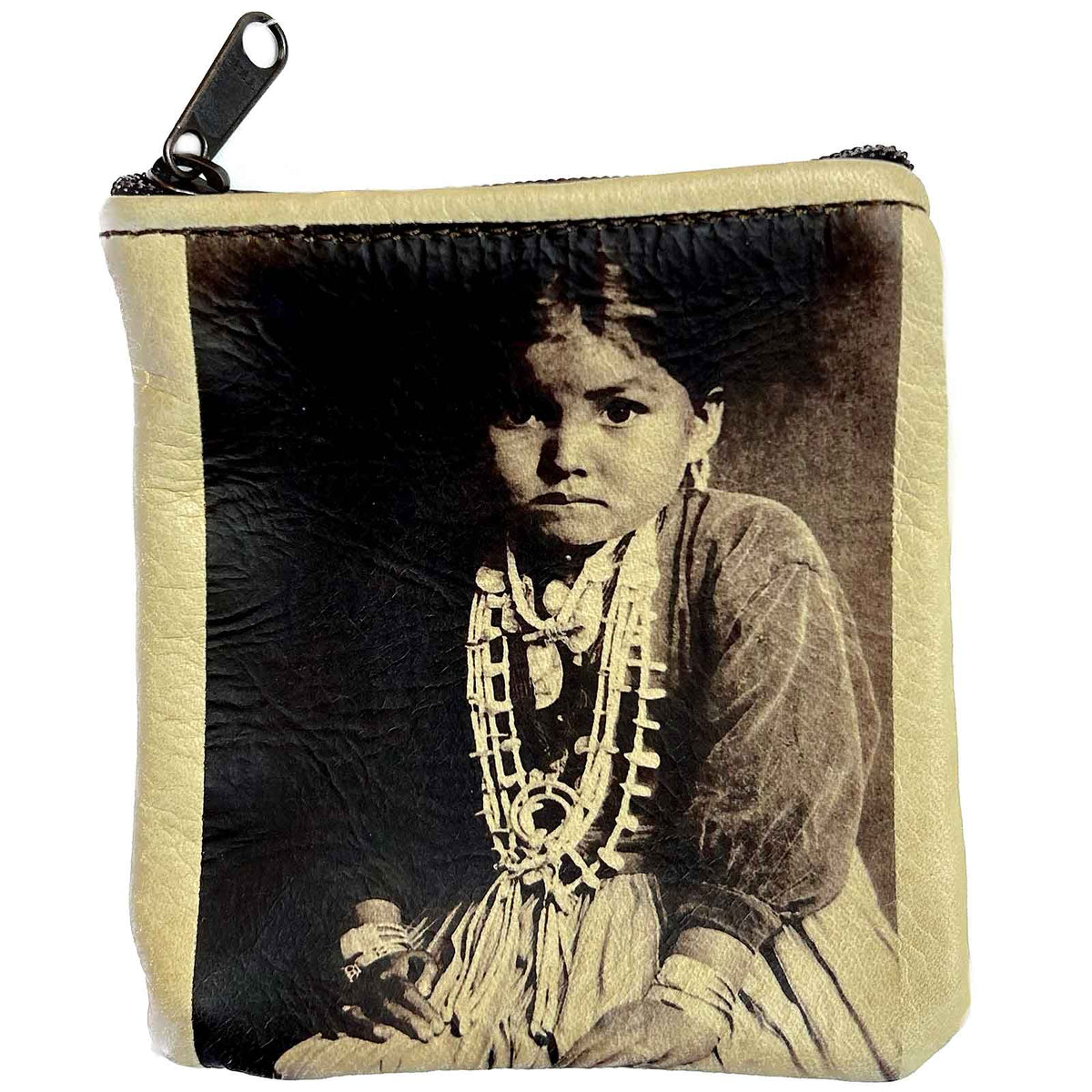 Comanche Princess Leather Western Coin Purse by Rockmount Ranch Wear, genuine leather coin purse with handmade construction