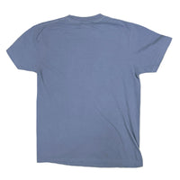 Men's Denim Vintage Bronc Western T-Shirt by Rockmount Ranch Wear in blue with vintage western graphic