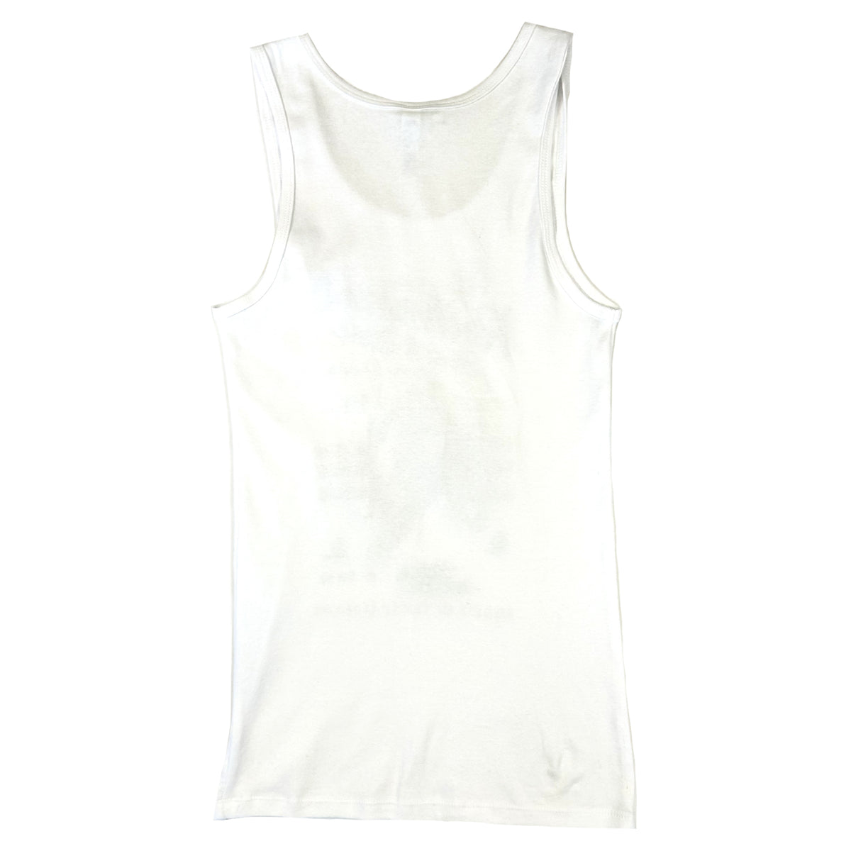 Women's Rockmount White Bronc western tank top by Rockmount Ranch Wear in 100 percent preshrunk cotton ribbed fabric