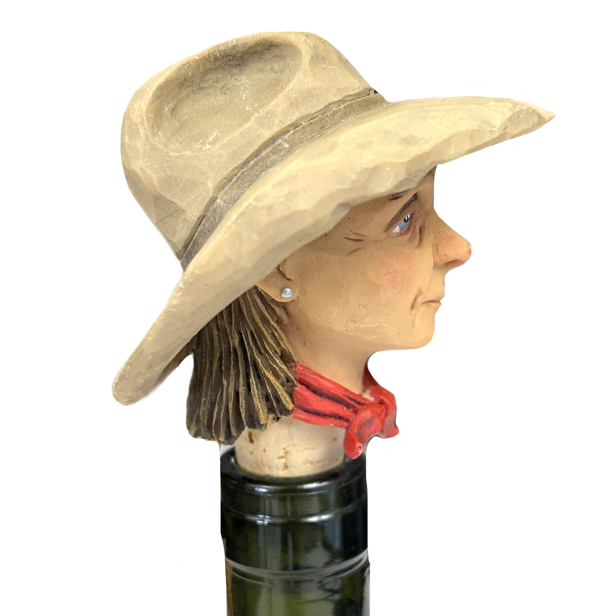 Cowgirl Dusty Darlin' Western Wine Bottle Stopper - Rockmount