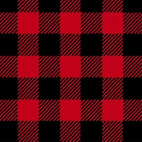 Women's Red and Black Buffalo Check Fleece Western Shirt by Rockmount Ranch Wear with relaxed fit