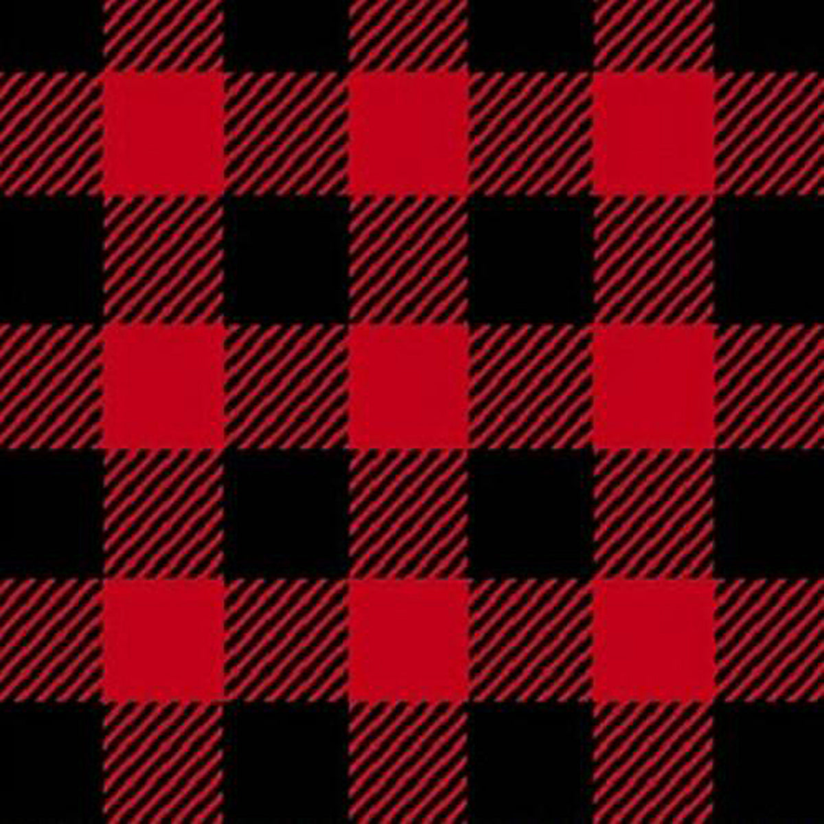 Men's Buffalo Check Fleece Western Shirt in Red and Black by Rockmount Ranch Wear, sawtooth pockets and diamond snaps